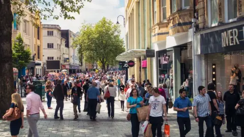 Getty Images high street shops