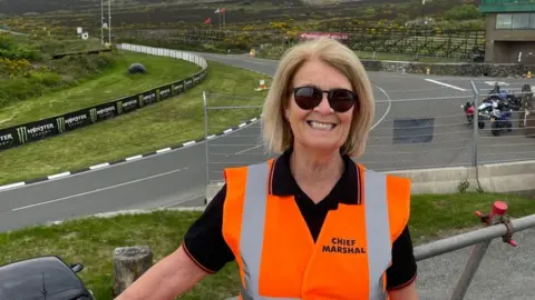BBC Jane Corlett at Creg Ny Baa