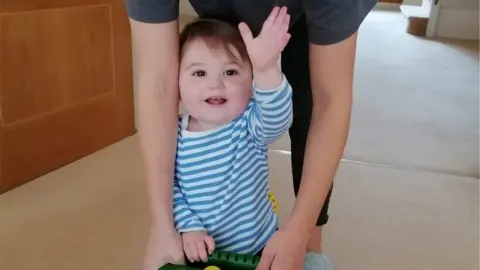 Paul Silva Joseph Silva and his mum Alysha Silva