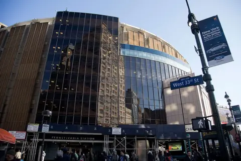 Getty Images After the original was bulldozed, a new station was built in the 1960s