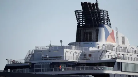 Reuters P&O Ferries vessel