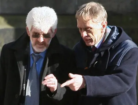 PA Media Robbie Graham (left) and Jackie Doyle were partners in Stolen Stuff Reunited