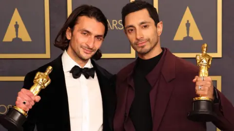 Getty Images Riz Ahmed and Aneil Karia