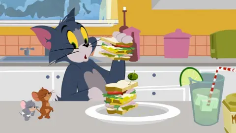 Warner Bros Animation Still from WB Kids show for Tom and Jerry