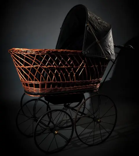 Madame Tussauds Mary Eleanor Pearcey's pram