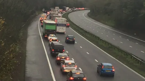 BBC M4 tailbacks