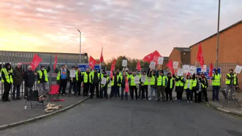 Unite Picketline at Stockton