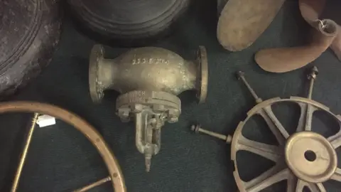 Wheels, propellers and a large valve