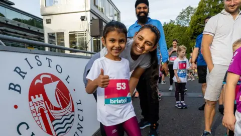 Great Run Company Great Bristol Run 2021 family race