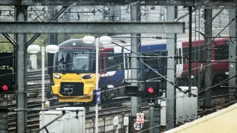 PA Train at Leeds Station