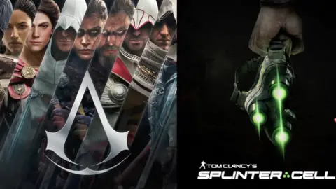 Ubisoft Assassin's Creed and Splinter Cell