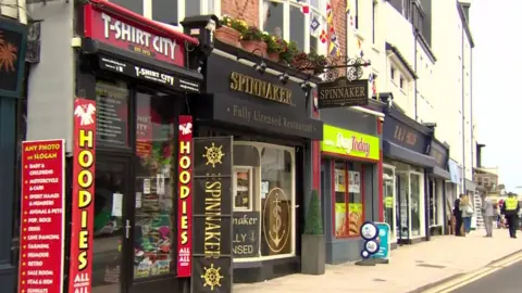 BBC The town of Portrush