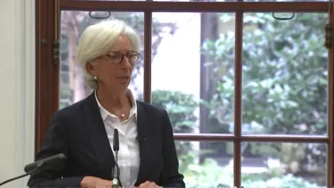 BBC IMF chief Christine Lagarde