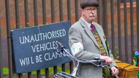 PA Media Tweed Run participant