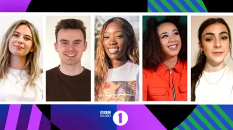 BBC Radio 1's new line up