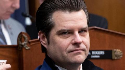 Sex-trafficking investigation into Republican Matt Gaetz dropped - BBC News