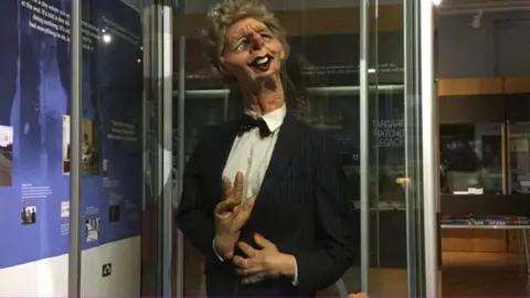 Grantham Museum Margaret Thatcher Spitting Image puppet
