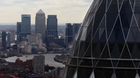 PA View of the City of London skyline