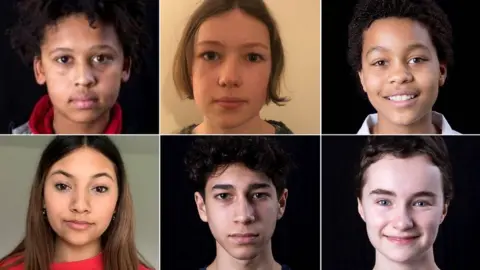 The Young Actors Company Members of the Young Actors Company in Cambridge