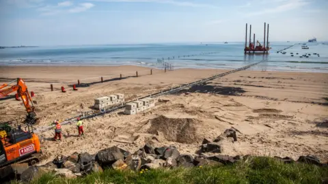 National Grid/Statnett Cable laying Blythe, UK
