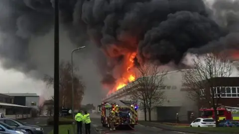 Fire in Kidderminster