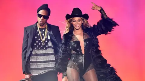 Getty Images Jay-Z and Beyonce