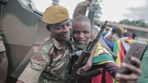 Getty Images Zimbabwean soldier