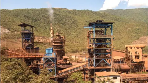 Getty Images Nickel mine run by the Compania Guatemalteca de Niquel, a subsidiary of Swiss Solway Investment Group, in El Estor indigenous municipality, in northeastern Guatemala