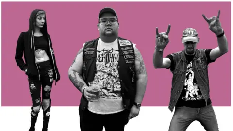 Dan Giannopoulos Three metal fans