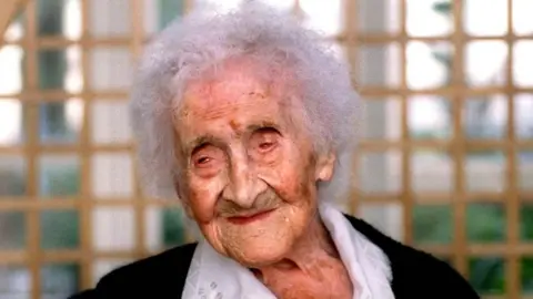 Alamy Jeanne Calment