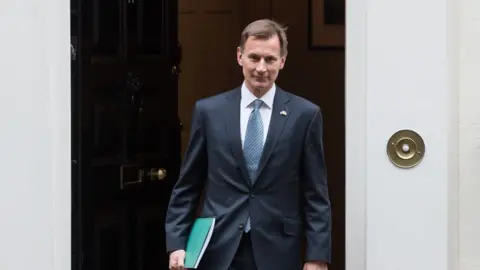 Getty Images Chancellor Jeremy Hunt