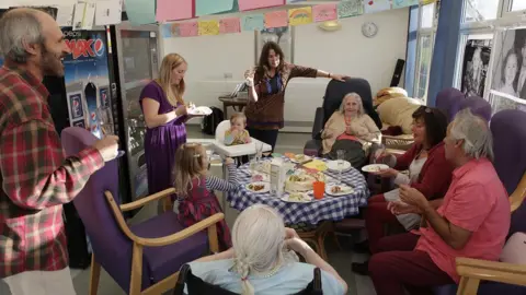 Eamon Bourke Decima Minhinnick 90th birthday party