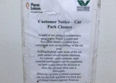 Wycombe Leisure Centre Car Park