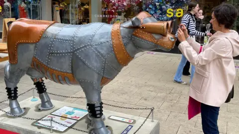 Cows about Cambridge MooMoo-O-Tron III cow