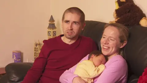 BBC Lora and Neil Fachie with Fraser