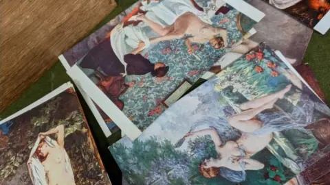 Temple Newsam House Nude postcards