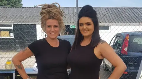 Deb Rossiter Shepton Mallet racist posters