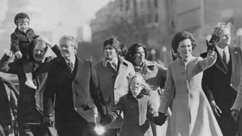 Getty Images Inaugural parade 1977