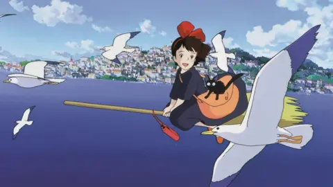 GKIDS Kiki's Delivery Service still from Studio Ghibli film of same name