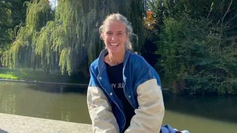 Clarissa's Campaign Clarissa Nicholls by the river in Cambridge