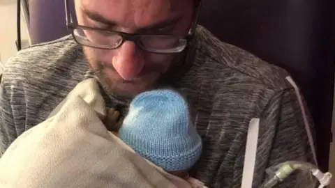 Irwin Mitchell/Rebecca Walker Baby Charlie-Jay with father David