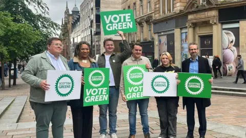 DEREK WATSON Scottish Greens Glasgow candidates