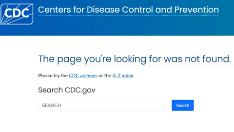 A screenshot of a Centers for Disease Control page that once led to research about LGBTQ youth.