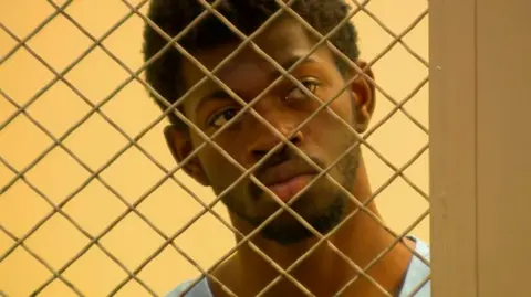 The rapper CBS LIL NAS X was seen in court wearing a prison uniform