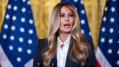 EPA First Lady Melania Trump on 9 June 2026