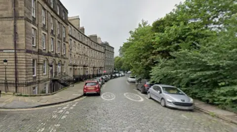A general view of Royal Crescent in Stockbridge.