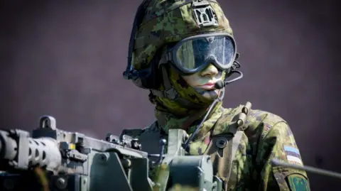 Getty Images Nato forces successful  a subject   workout  successful  Estonia