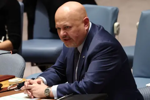 Getty Images Karim Khan, ICC prosecutor