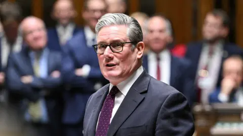 House of Commons Sir Keir Starmer in the Commons