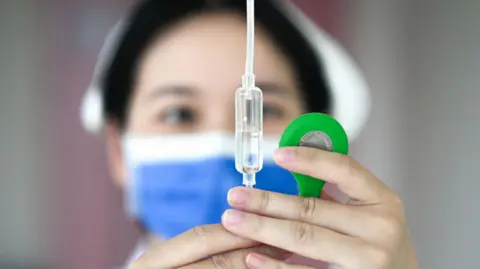 Getty Images May 2024, Nurse in Nanchan, Jiangxi Province, China